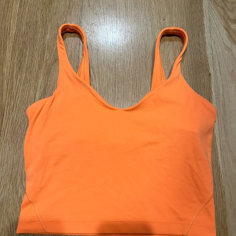 lululemon athletica Orange align tank